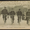 Une brigade d’agents cyclistes (Marseille, Archives municipales de Marseille : 88 Fi 579)