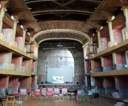 Teatro Garibaldi, Manifesta 12 Palermo, 2018. Crédits photographiques : Constance Moréteau