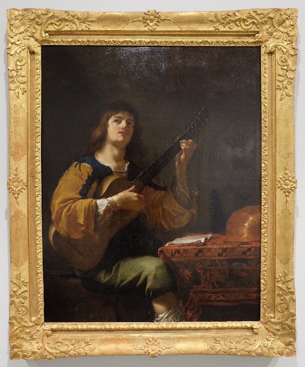 Crédits image : Jean Daret (1614-1668), Joueur de guitare, 1636, huile sur toile, Aix-en-Provence, musée Granet, inv. 846.1.18