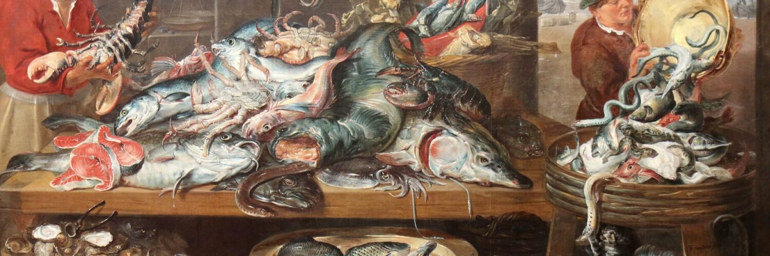 La poissonnerie, Frans Snyders or Snijders, 1625