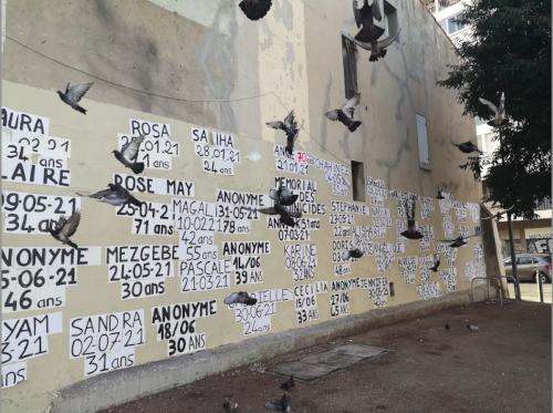 Place Philippe Franceschetti, Marseille. Juillet 2021. Tous droits réservés Irene Pittatore