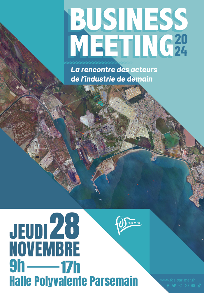 Affiche Business meeting Fos-sur-Mer, 28 novembre 2024