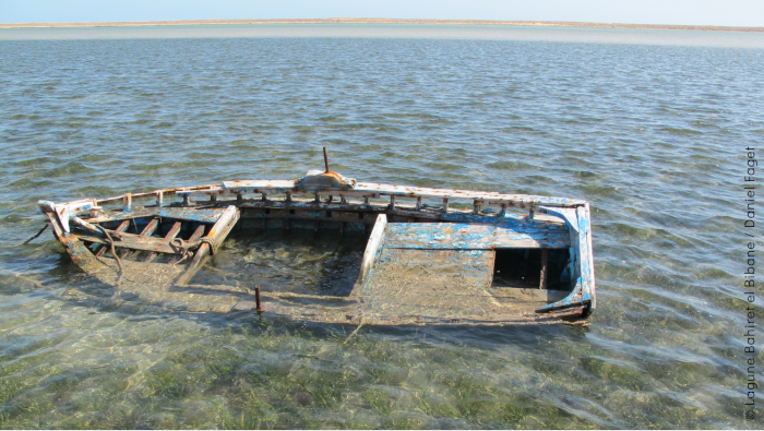 Lagune Bahiret el bibane, par Daniel Faget