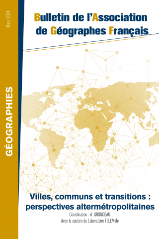 Couverture de Villes, communs et transitions : perspectives altermétropolitaines