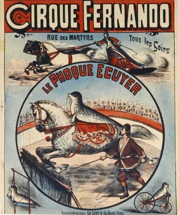 Cirque Fernando 1878 Charles Levy (Imprimeur) BNF Affiches Cirque