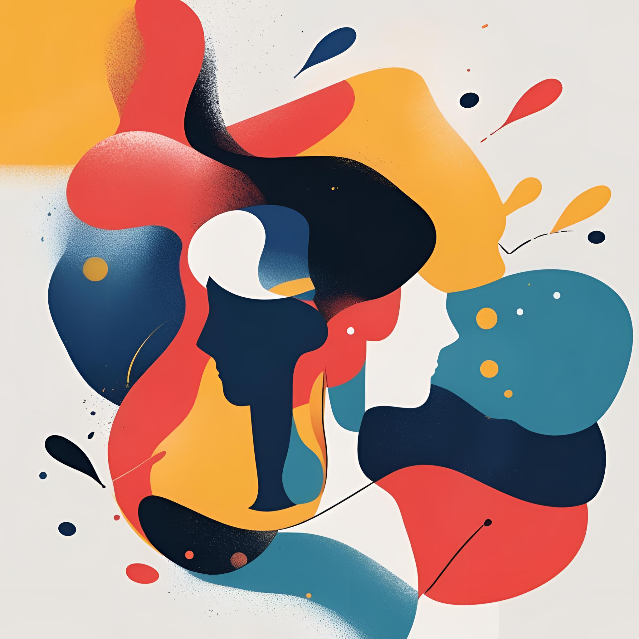 éducation discrimination abstrait couleurs