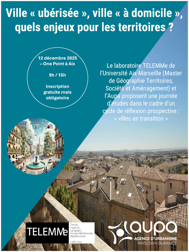 affiche Séminaire Ubérisation