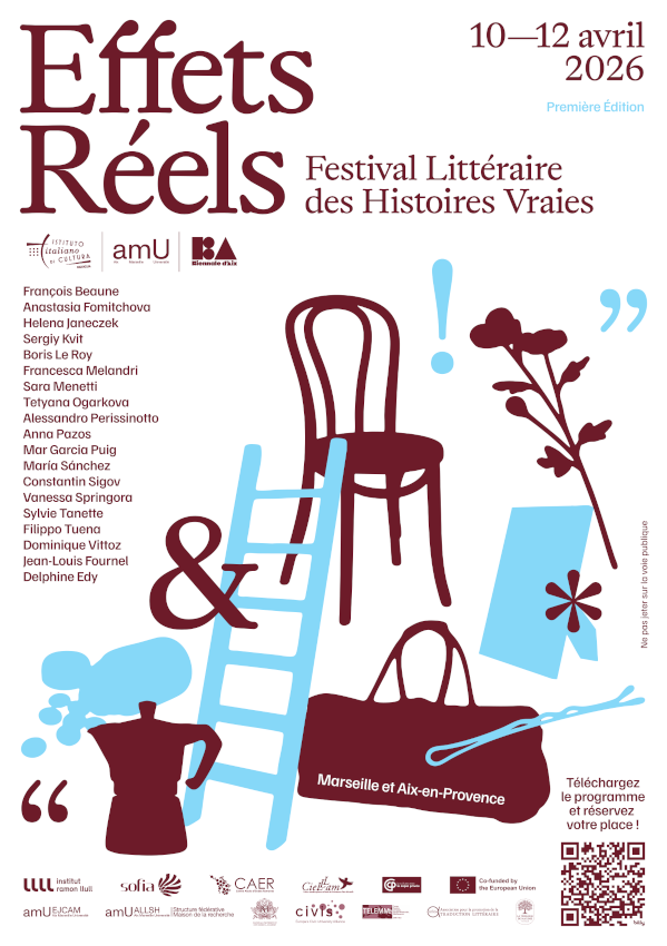 Affiche du festival Effets réels