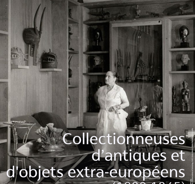 Affiche de la journée Collectionneuses d’antiques et objets extra-européens (1890-1945)